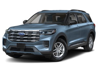 2025 ford explorer front angle view