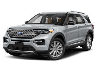 2024 ford explorer front angle view