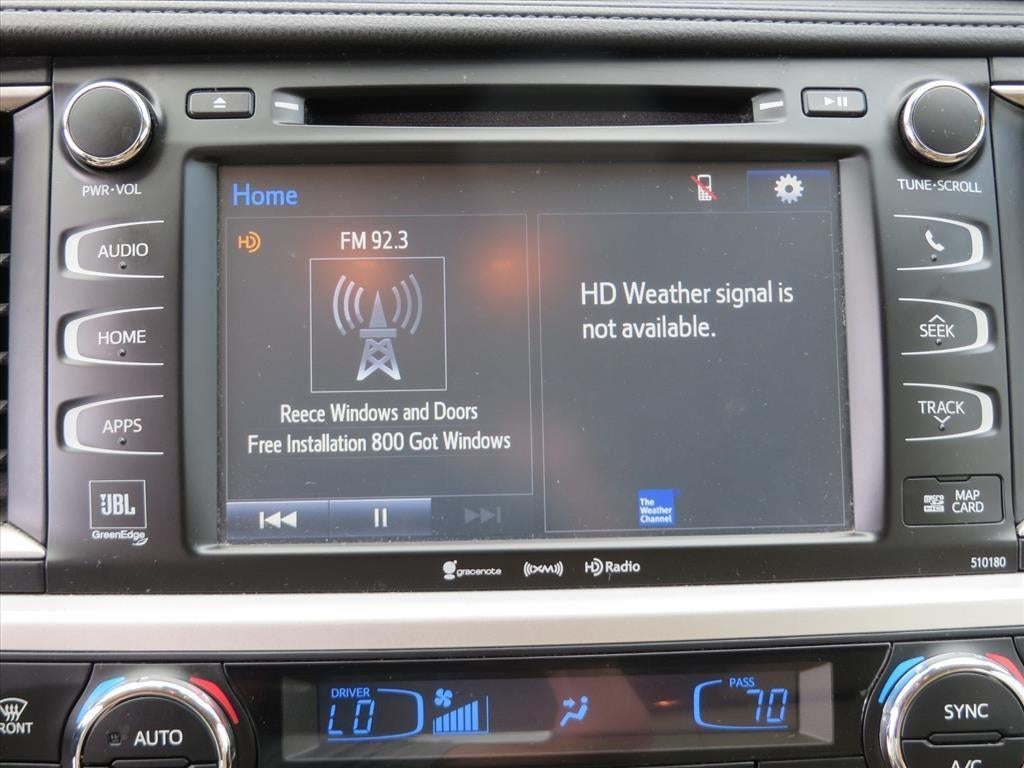 2017 Toyota Highlander Limited Platinum