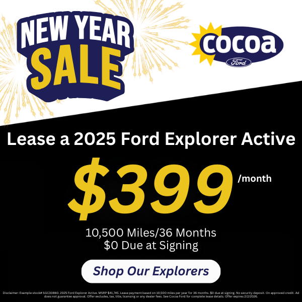 Lease a 2025 Ford Explorer Active
