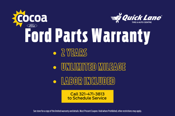 Ford Parts Warranty